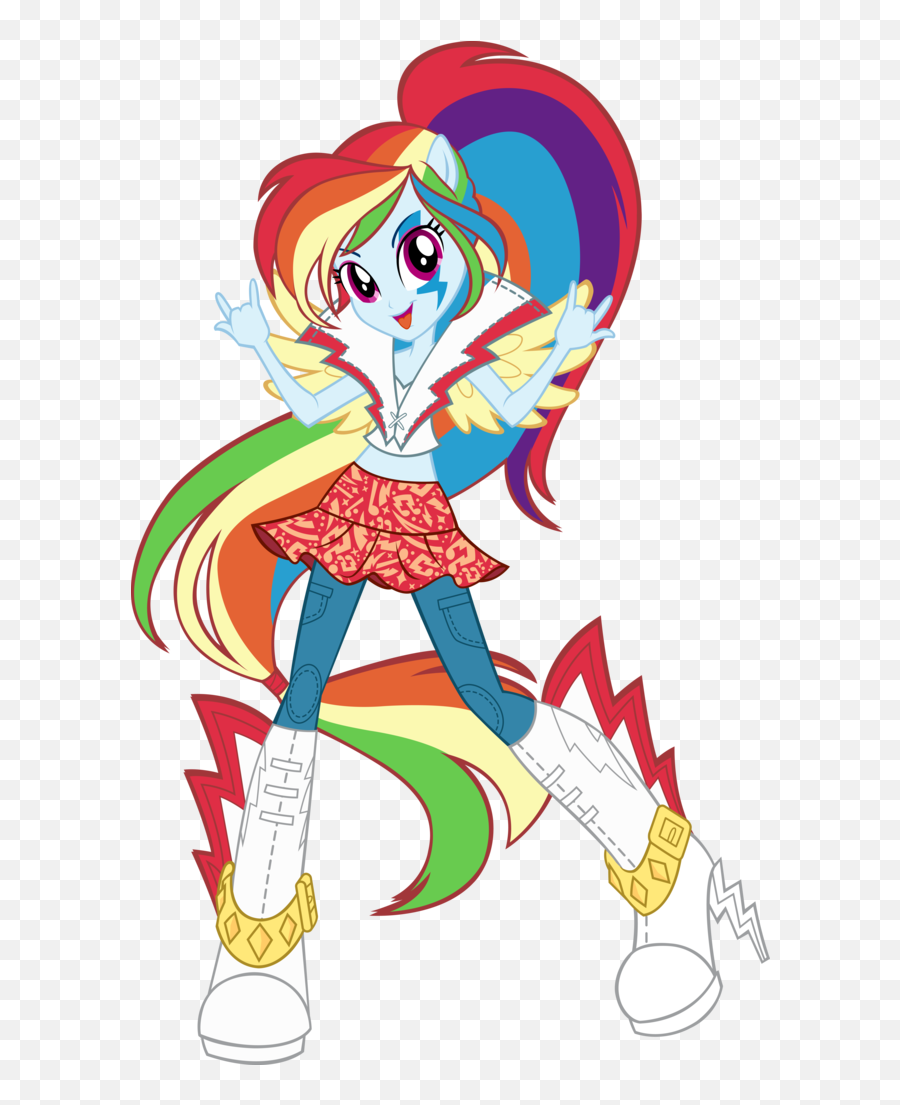 Download Hd Sugar - Loop Box Art Devil Horn Equestria Equestria Girls Rainbow Rocks Rainbow Dash Png,Devil Horn Png