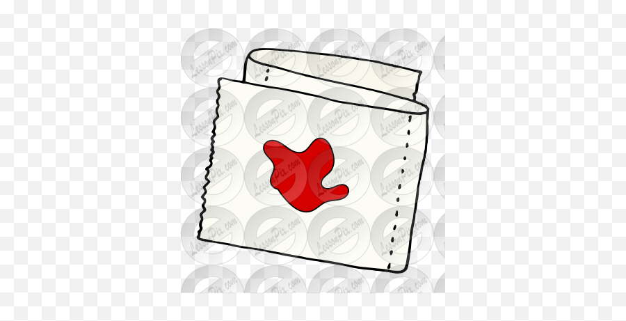 Bloody Toilet Paper Picture For Classroom Therapy Use - Dirty Toilet Paper Clipart Png,Bloody Heart Png