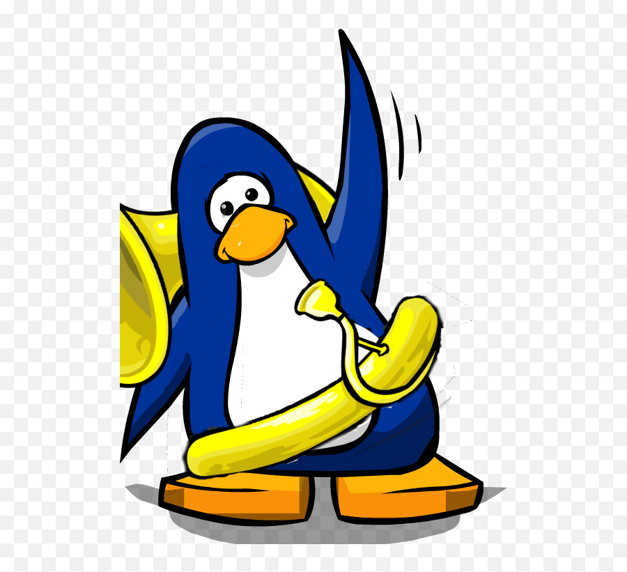 Tuba Transparent Club Penguin Picture 1254001 - Club Penguin Penguin Hi Png,Club Penguin Png