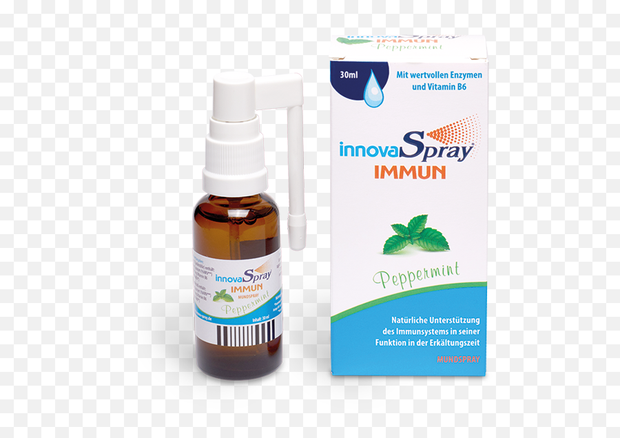 Innova Spray - The Daily Spray For Your Immune System Innova Spray Immun Png,Peppermint Png