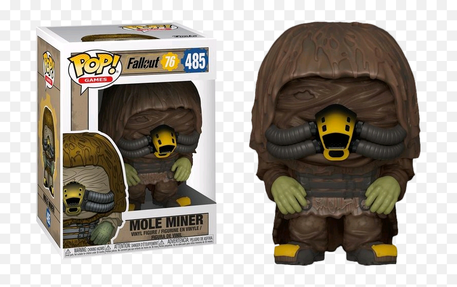 Funkopop Fallout 76 1 Random Gaming Trading Card Strength - Funko Pop Fallout 76 Mole Miner Png,Fallout 76 Png