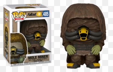 Funkopop Fallout 76 1 Random Gaming Trading Card Strength - Funko Pop Fallout 76 Mole Miner Png,Fallout 76 Png