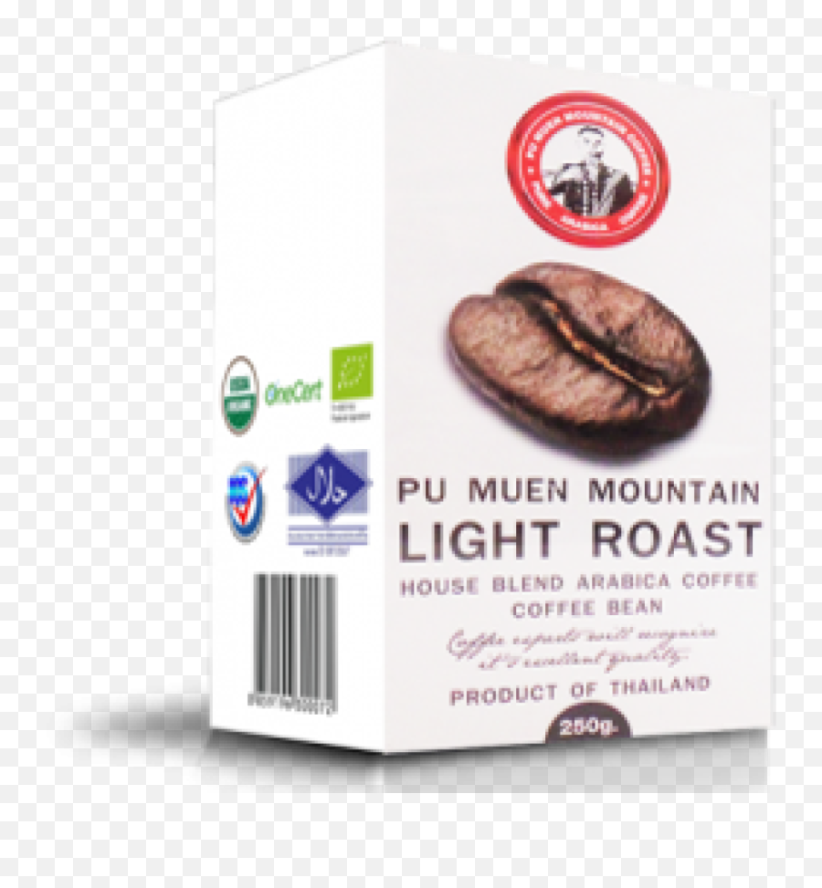 100 Organic Arabica Coffee Beans - Light Roast Brown Bread Png,Coffee Bean Transparent