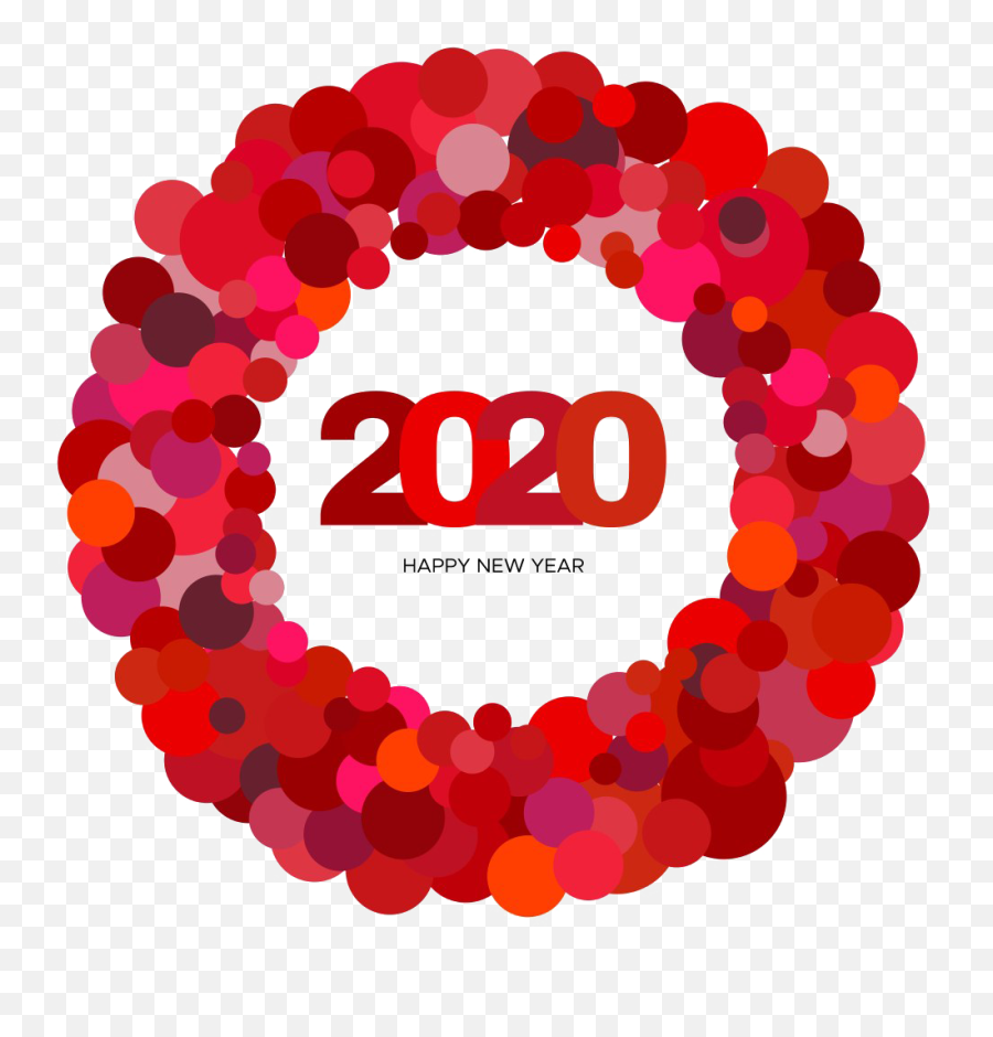 Happy New Year 2020 Png Transparent Images All - Happy New Year Painting Art 2020,Happy New Year Transparent Background