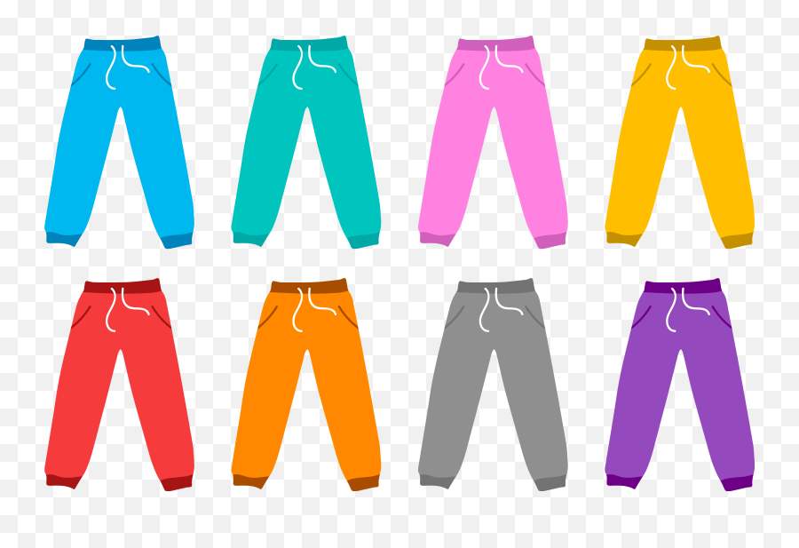 Jeans T Shirt Trousers - Jogging Pants Vector Png Clipart Pants Clipart,Jeans Png