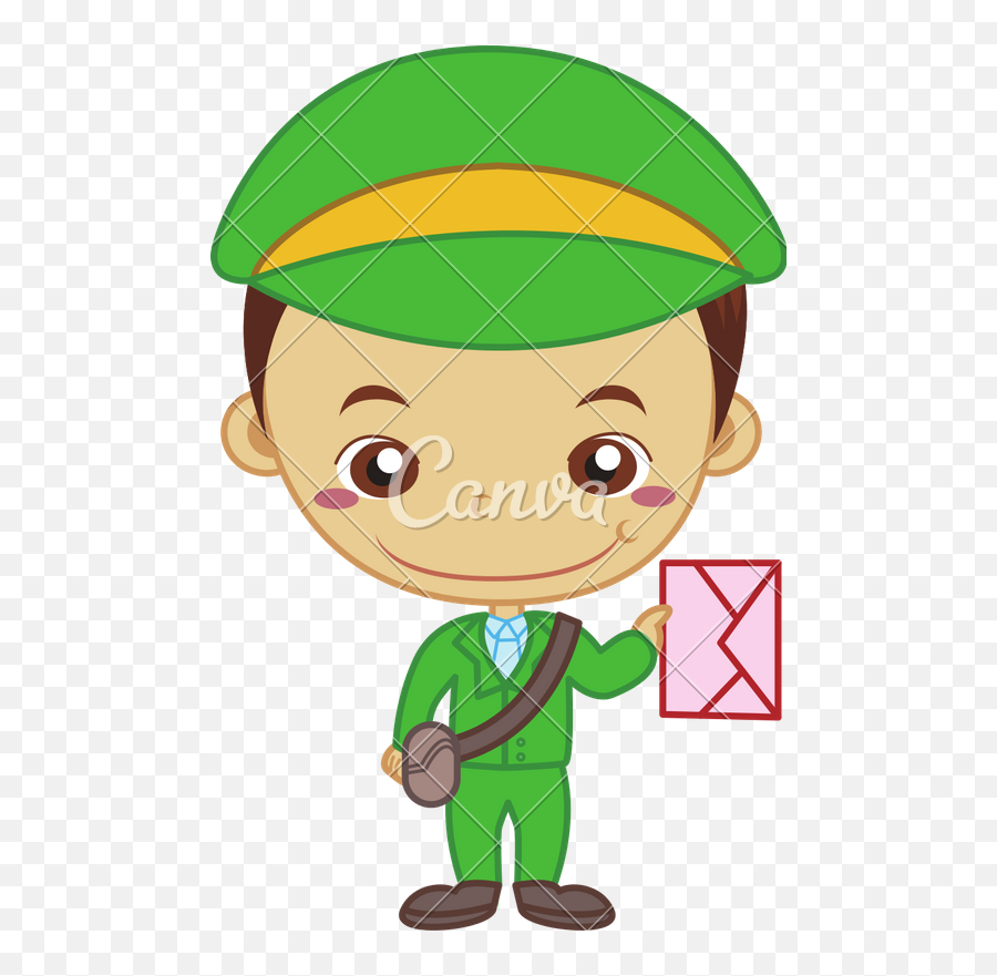 Mailman Clipart Teacher - Cor É A Roupa Do Carteiro Png,Mailman Png