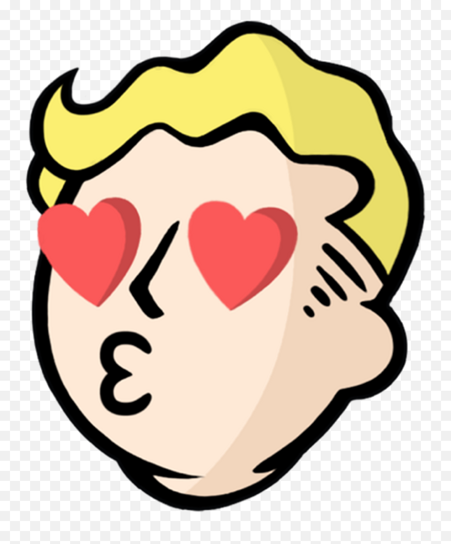 Fallout Love Funny Blonde Hearts - Fallout 76 Png,Fallout Logo Png