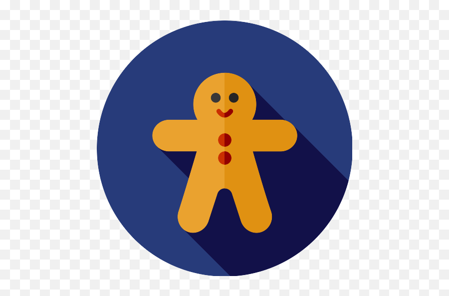 Gingerbread Man Png Icon - Clip Art,Gingerbread Man Png