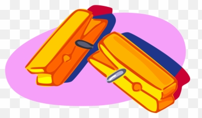 Download Vector Illustration Of Clothespin Or Clothes - Peg Clip Art Png,Clothespin Png