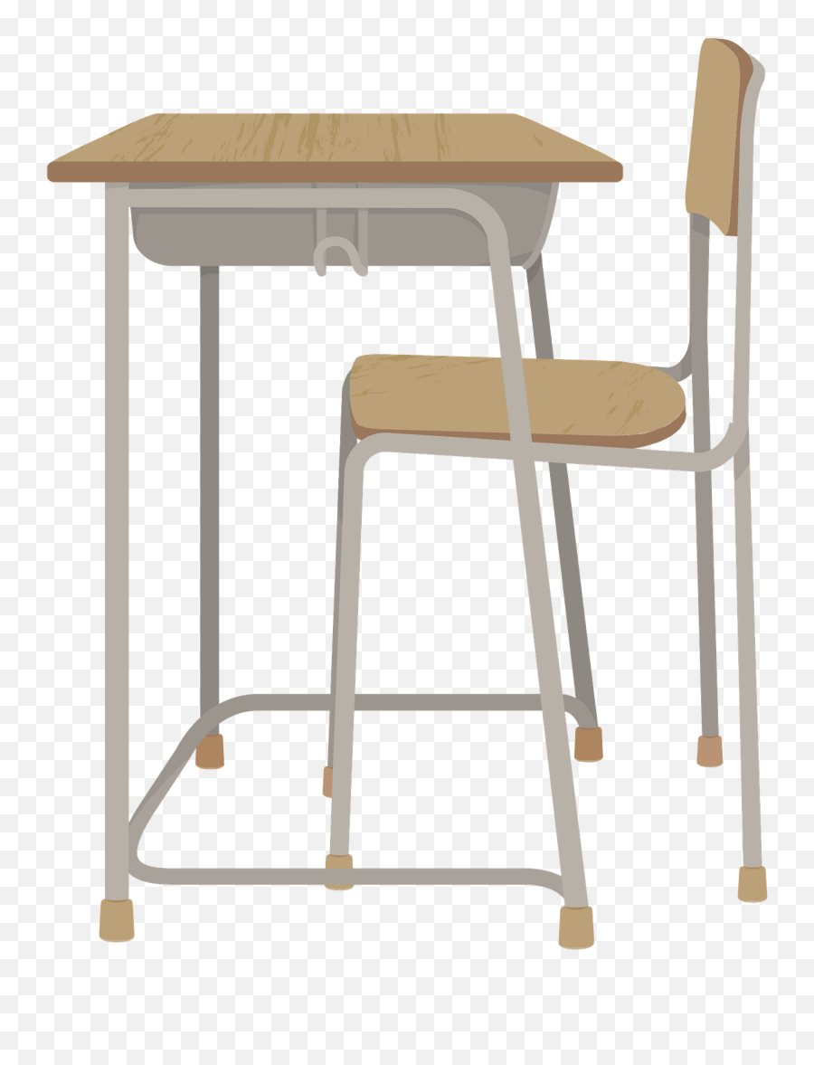 School Desk And Chairs Clipart Png Chair