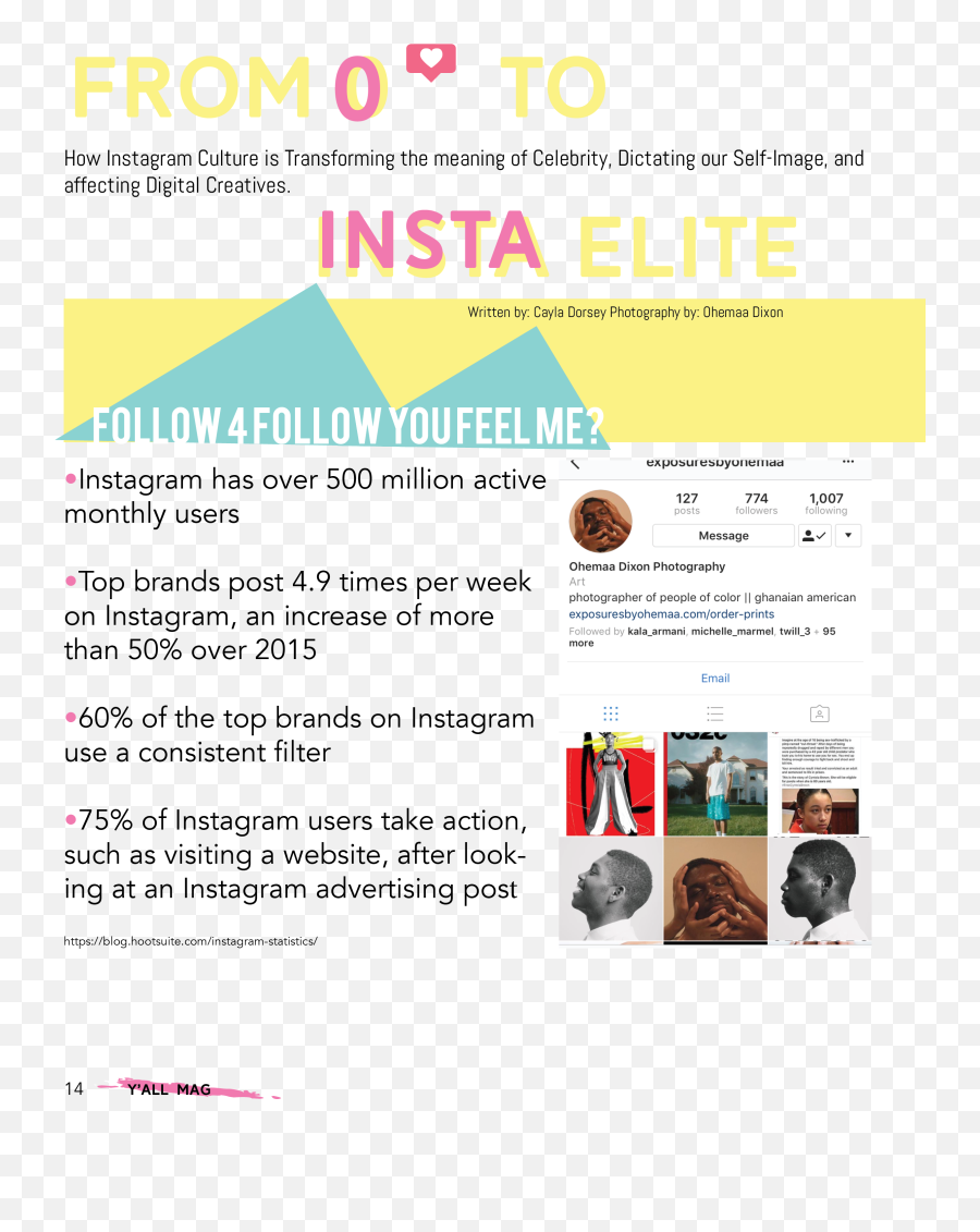 Instagram Magazine Project - Flyer Png,Instagram Post Png