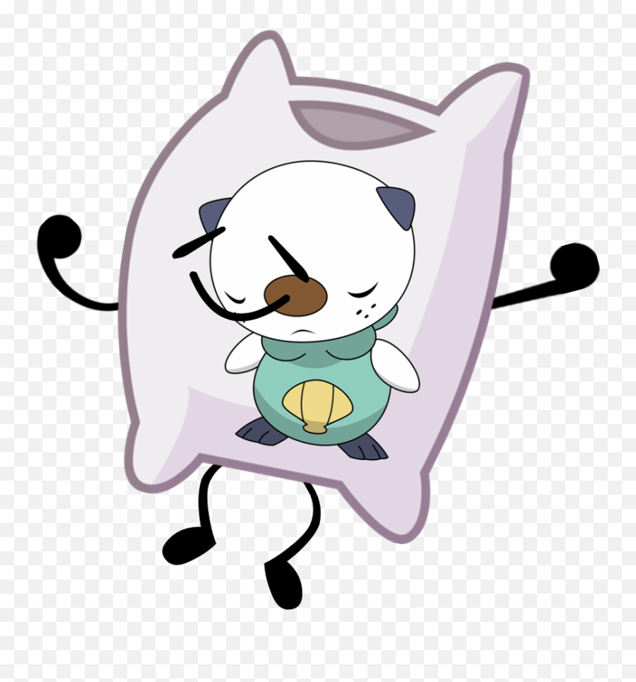 Oshawott Body Pillow Pose - Pillow Full Size Png Download Object Shows Pillow,Body Pillow Png
