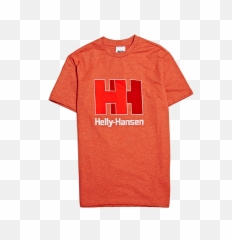 Unisex Helly Hansen Hh Logo Tee - Melange Grenadine Short Sleeve Png,Hh Logo