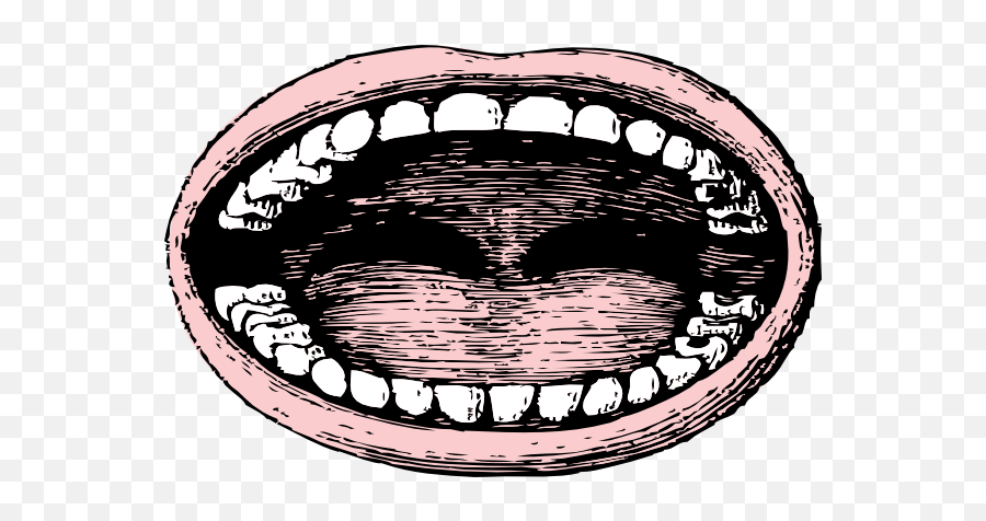 Wide Mouth Clip Art - Vector Clip Art Online Open Mouth Drawing Png,Open Mouth Png