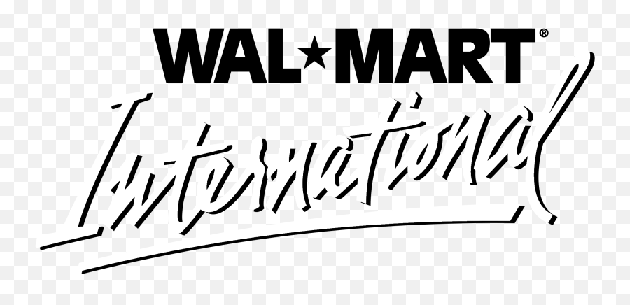 Wal Mart International Logo Png - Walmart International Logo,Walmart Logo Png