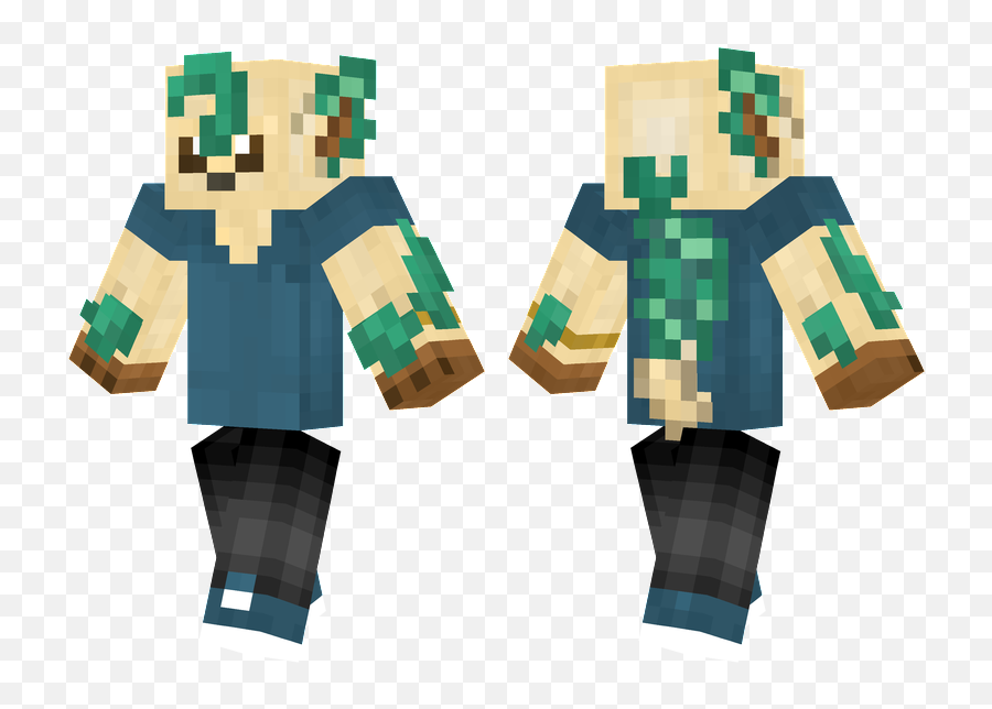 T - Shirt Leafeon Minecraft Skins Top Best Skins Minecraft Png,Leafeon Png