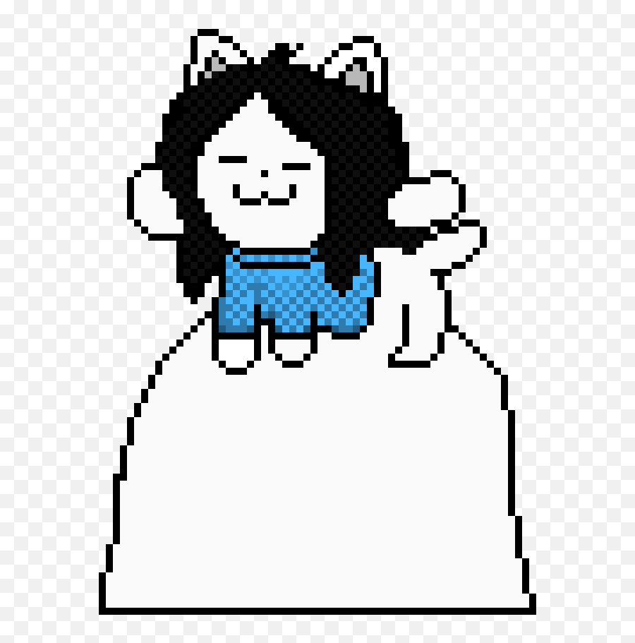 Mugen Vore Temmie Pixel Art Maker - Undertale Temmie Png,Mugen Png