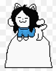 Mugen Vore Temmie Pixel Art Maker - Undertale Temmie Png,Mugen Png