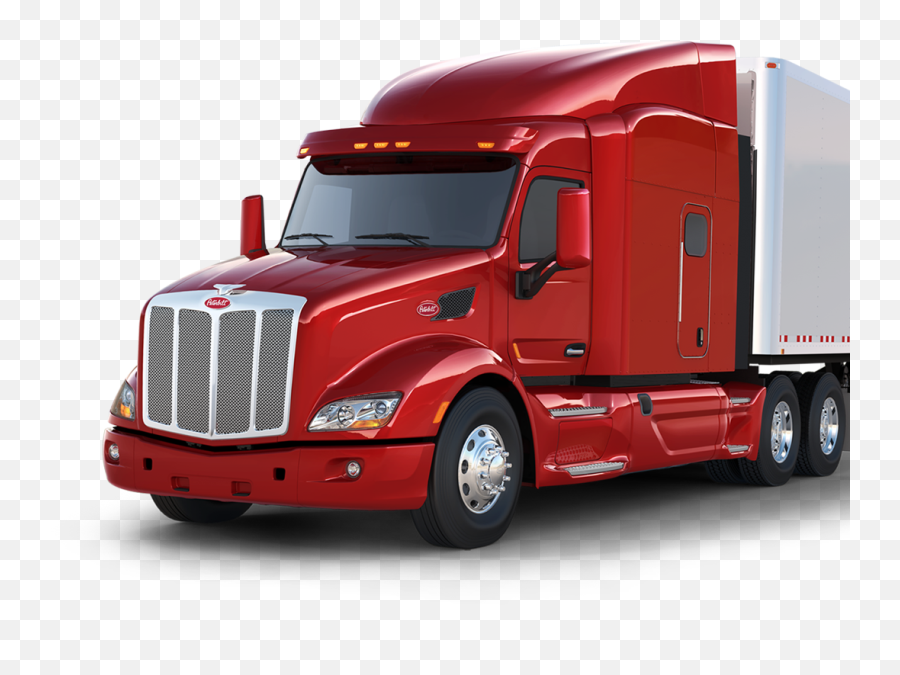 Semi Truck Transparent Png Clipart - Transparent Background Semi Truck Clipart,Red Truck Png