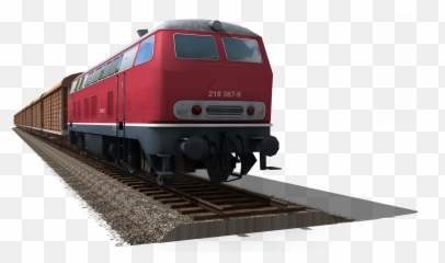 Train Png Image Without Background - Train Png Hd,Railroad Png