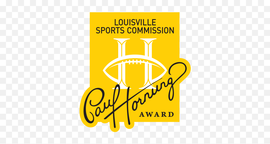 Louisville Sports Commission - Paul Hornung Award Trophy Png,Louisville Logo Png