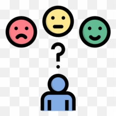 Customer Satisfaction Icon Of Colored - png