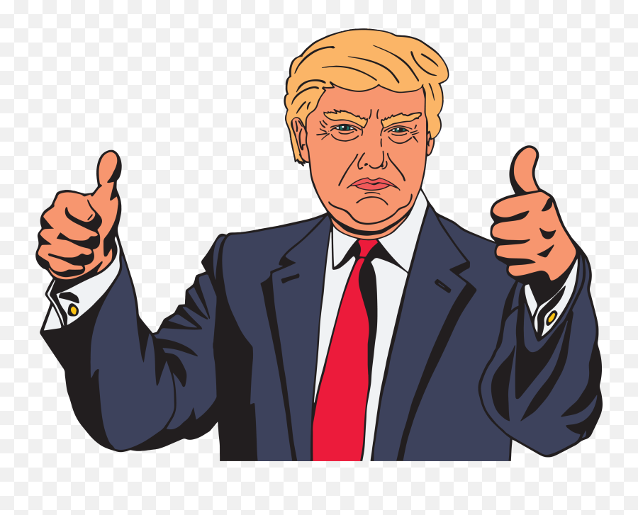 Donald Trump Thumbs Up Png Image - Donald Trump Clipart Png,Thumb Up Png