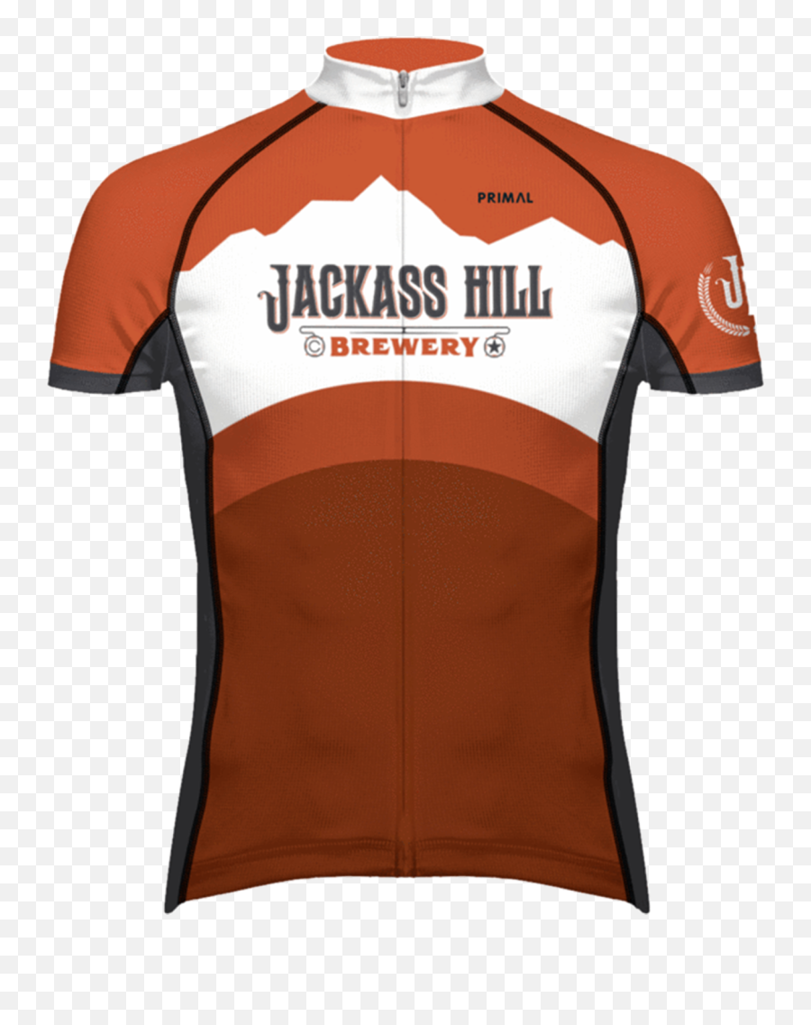 Jackass Hill Brewery Menu0027s Evo Cycling Jersey - Short Sleeve Png,Jackass Logo