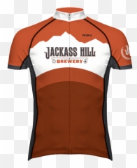 Jackass Hill Brewery Menu0027s Evo Cycling Jersey - Short Sleeve png