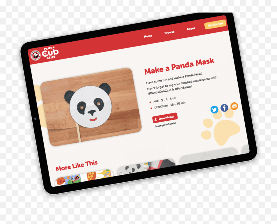 Read With Me A Panda Express Community Program - Smart Device Png,Panda Express Logo Png
