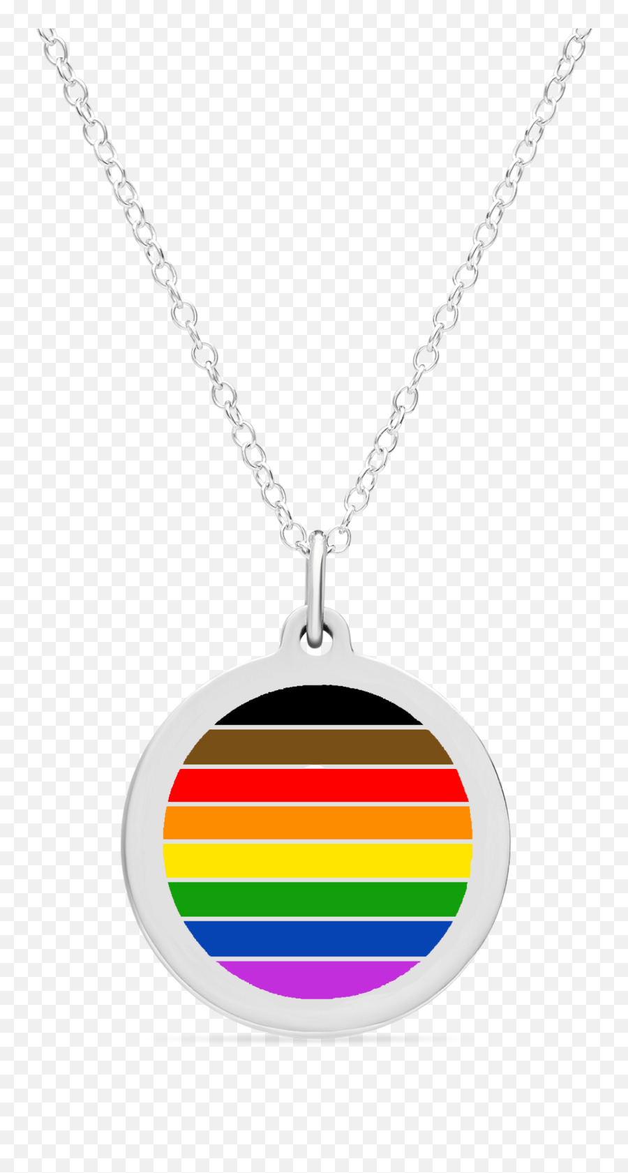Rainbow Flag Charm In Sterling Silver With Rhodium Plate - Solid Png,Rainbow Flag Transparent