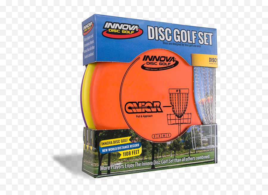 Best Disc Golf Starter Set U2013 Everything Youu0027ll Need To Begin - Innova Disc Golf Set Png,Disc Golf Basket Png