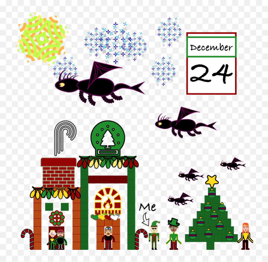 The Ender Dragon Who Saved Christmas - Arc Release Ty The Cartoon Png,Ender Dragon Png