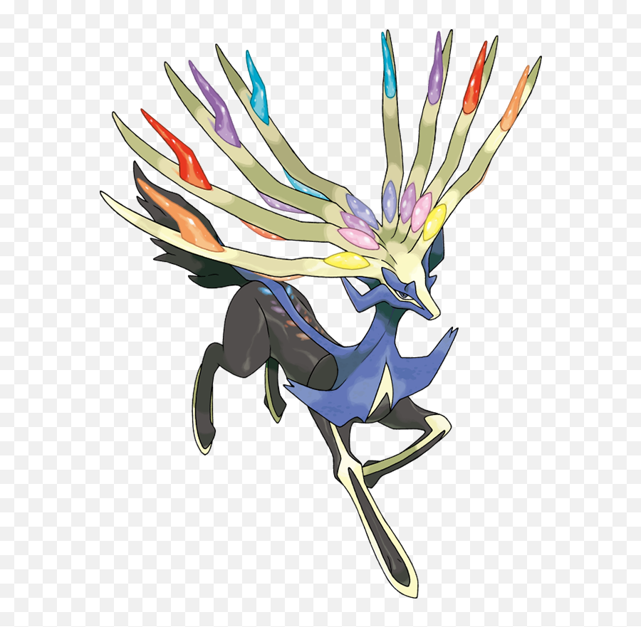 Pokemon - Pokemon Xerneas Png,Xerneas Png