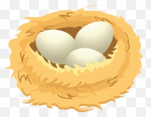 Nest Png - Eggs In Nest Clipart,Nest Png