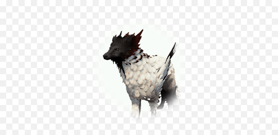 Feather Wolf - Feathered Wolf Png,Icon Wolf Helmet