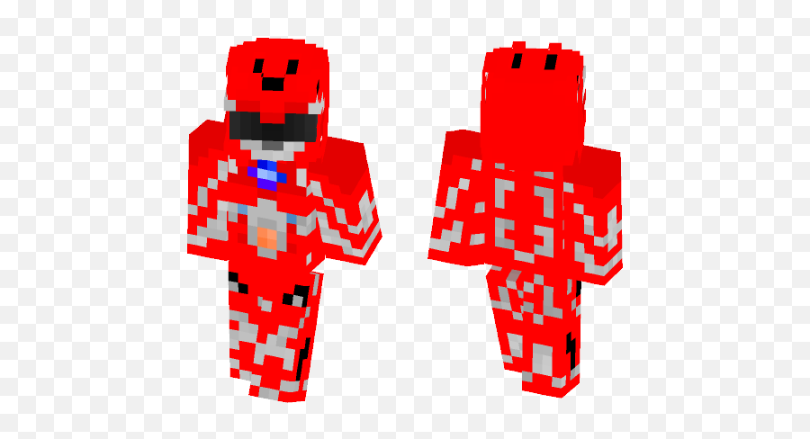 Red Power Ranger 2017 Minecraft Skin - Kylo Ren Minecraft Skin Png,Red Power Ranger Png