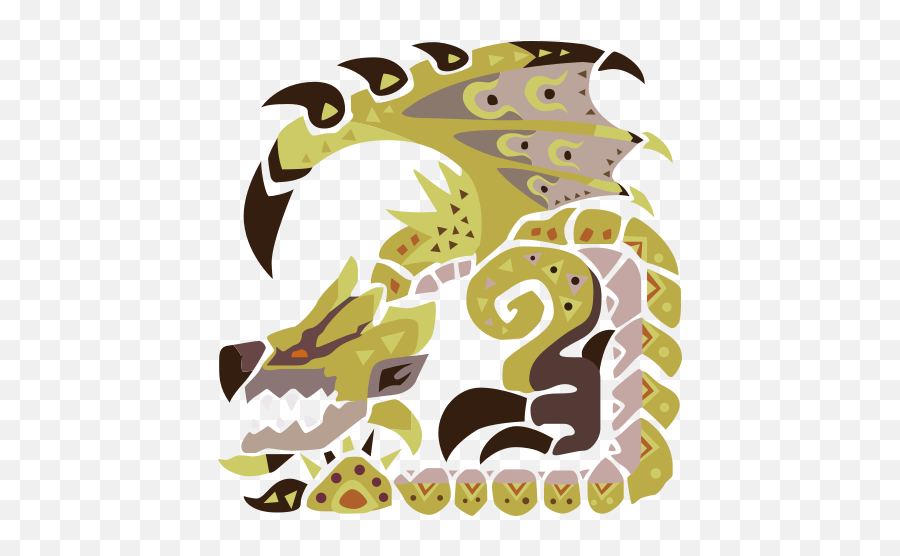 Hymn Of Moon And Sun Monster Hunter World Wiki - Mhw Gold Rathian Icon Png,Resident Evil 6 Yellow Icon