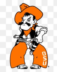 Pistol Pete Desktop Sculpture - Oklahoma State png