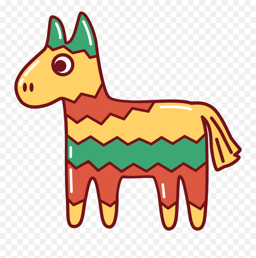 Donkey Piñata Clipart Free Download Transparent Png - Clipart Pinata,Pinata Icon