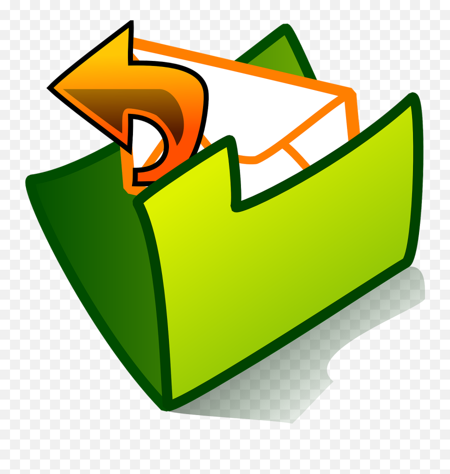Computer Folder Outbox - Free Vector Graphic On Pixabay Inside Clipart Png,Computer Folder Icon