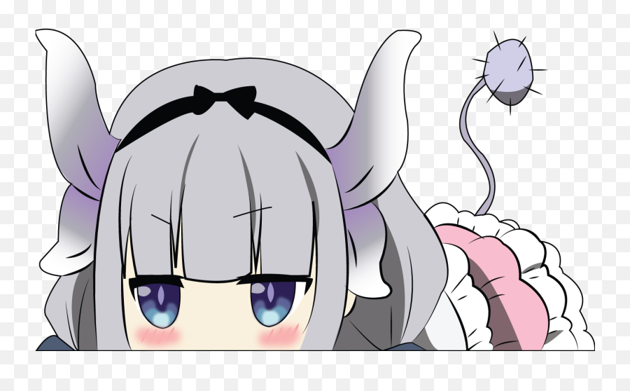 Peeking Kanna Otakustyle - Kanna Peeking Manga Transparent Png,Peeking Png