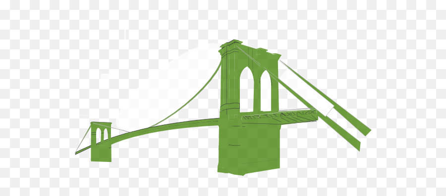 Bridge Silhouette Transparent Png - Clipart Brooklyn Bridge Silhouette,Brooklyn Bridge Png