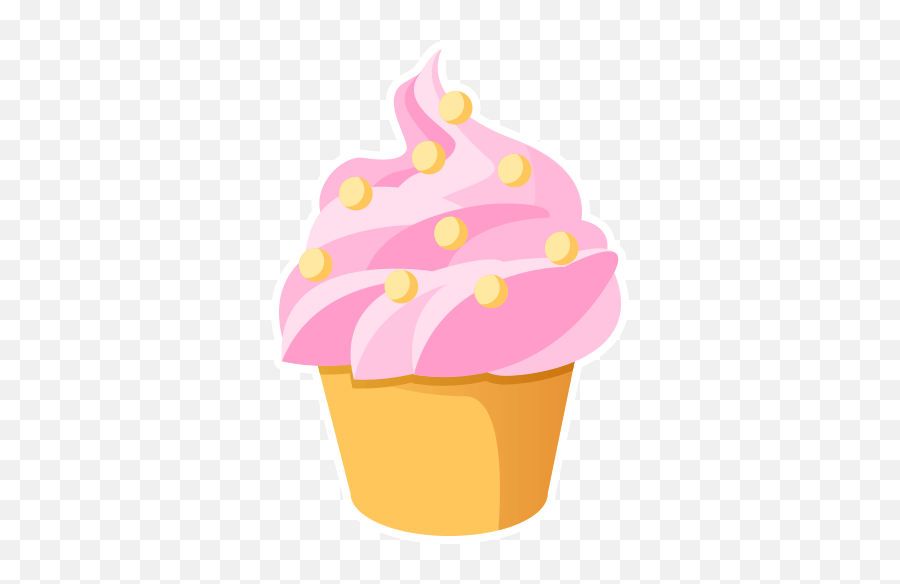 Sticker Maker - Cakes U0026 Sweets 1 Baking Cup Png,Iphone Icon Cupcakes