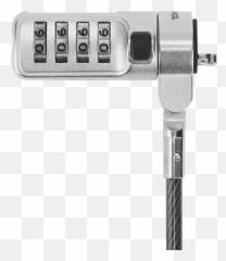 Defcon Trapezoid Serialized Combo Cable Lock - 1 Pack Targus Defcon png