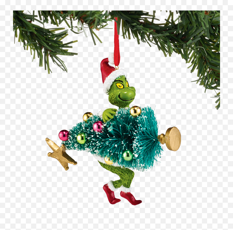 Universal Ornament - Grinch Village Grinch Stealing Christmas Tree Grinchmas Tree Ornaments Png,Grinch Icon