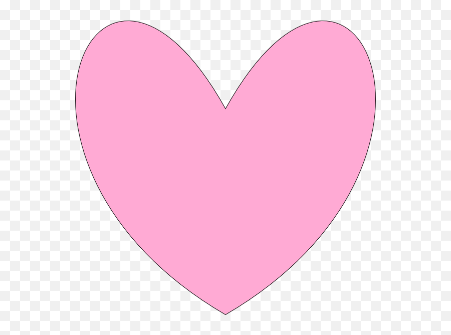 Pink Heart Outline Clip Art N8 Free Image - Transparent Pink Heart Gif Png,Transparent Heart Outline