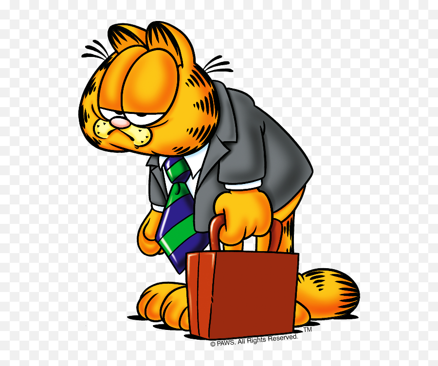 Garfield Png - Good Morning Monday Cartoon Clipart Full Garfield Png,Morning Png