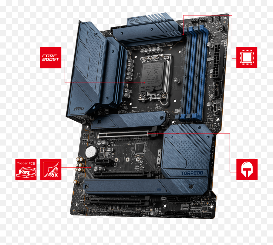 Mag Z690 Torpedo - Msi Mag Z690 Torpedo Png,Torpedo Icon