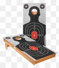 2x4 Star Target Professional Regulation Cornhole Boards - Beach png